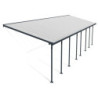 Pergola Feria 3x10,35m en alu et polycarbonate 8mm Canopia by Palram