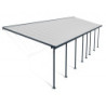 Pergola Feria 3x12,20m en alu et polycarbonate 8mm Canopia by Palram