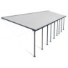 Pergola Feria 3x12,76m en alu et polycarbonate 8mm Canopia by Palram