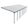 Pergola Feria 3x13,40m en alu et polycarbonate 8mm Canopia by Palram