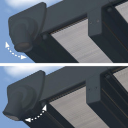 Pergola Feria 3x13,40m en alu et polycarbonate 8mm Canopia by Palram