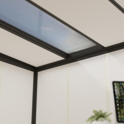 Bureau de jardin Copenhagen - alu et bois composite - isolation - Palram