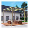 Pergola autoportante 300x300cm - traité autoclave - Madrid - Maderland