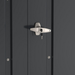 Abri à vélos - acier galvanisé - anthracite - 2,05m² - Duramax