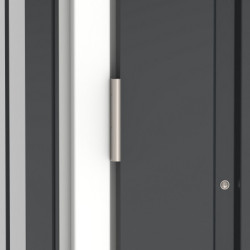 Abri à vélos - acier galvanisé - anthracite - 2,05m² - Duramax