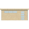 Garage Kasuko 17,39m² bois + profils de coins en alu - Gardenas
