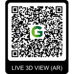 Garage Oregon 16,41m² bois avec emboitement 3D - Gardenas