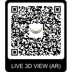 Abri Qube 9m² en bois traité 27mm avec porte simple + fenêtre Gardenas