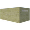 Abri de Jardin Qube 15,3m² Bois Autoclave 27mm + Porte Double - Gardenas