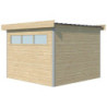 Abri Kasuko S 8,7m² bois + profils de coins en alu - Gardenas