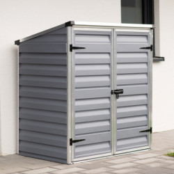 Abri Voyager - 1,25m² - polycarbonate et alu - Canopia by Palram