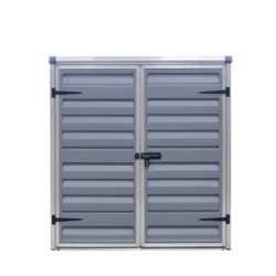 Abri Voyager - 1,25m² - polycarbonate et alu - Canopia by Palram