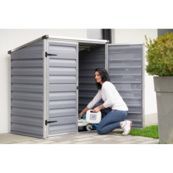 Abri Voyager - 1,25m² - polycarbonate et alu - Canopia by Palram