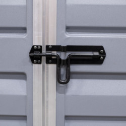 Abri Voyager - 1,25m² - polycarbonate et alu - Canopia by Palram