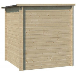 Chalet Svendborg 3,23m² en bois massif 19mm+porte simple Gardenas