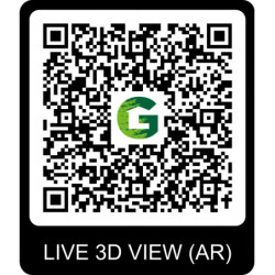 Chalet Svendborg 3,23m² en bois massif 19mm+porte simple Gardenas