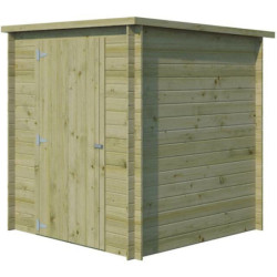 Chalet Svendborg 3,23m² en bois traité 19mm+porte simple Gardenas