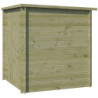 Chalet Svendborg 3,23m² en bois traité 19mm+porte simple Gardenas