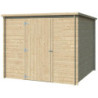 Chalet Svendborg 5,81m² en bois massif 19mm+porte simple Gardenas