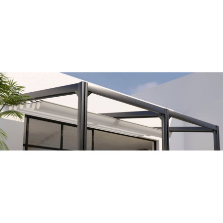 Rideau sous toit pour pergolas  Antigua - Couleurs du Monde