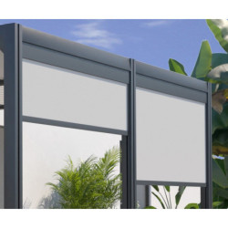 Store brise-soleil 3m - frontal pour pergolas Couleurs du Monde