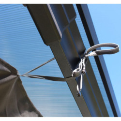 moustiquaires universelles 300x300cm pour tonnelle gris - MU3G