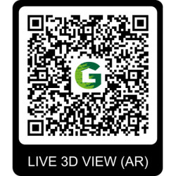 Chalet Oregon 13,51m² en bois traité+porte et fenêtre - Gardenas