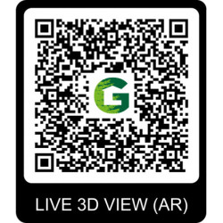 Chalet Oregon 13,51m² en bois massif 28mm+extension 300cm Gardenas