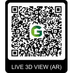 Chalet Oregon 16,40m² en bois traité + porte et fenêtre Gardenas