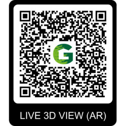 Chalet Oregon 16,4m² en bois massif 28mm+extension 150cm Gardenas