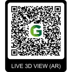 Chalet Oregon 16,4m² en bois traité 28mm+extension 300cm Gardenas