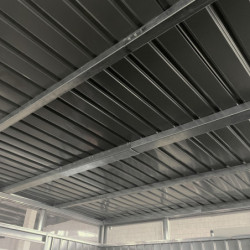 Abri 8,64m² en acier galvanisé 0,4mm Kosto avec fixations dalle - X-Métal