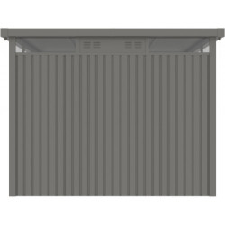 Abri 8,64m² en acier galvanisé 0,4mm Kosto avec fixations dalle - X-Métal