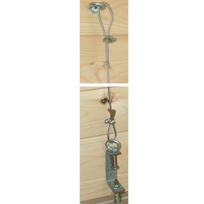 Kit anti-tempête pour abris de jardin emboités - Gardenas