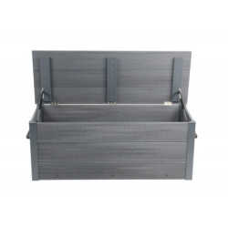 Coffre de jardin 240L - bois composite - plancher - Woodlife Garden