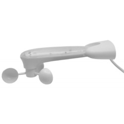 Capteur vent et soleil pour store de terrasse mortoriséé