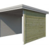 Paroi latérale extension abri Oregon 295cm en bois traité Gardenas