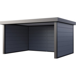 Auvent de jardin 17,1m² Singolo 4836 Telluria en acier gris clair