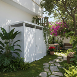 abri panneaux modulaire PVC isolé 3m2 Everbox