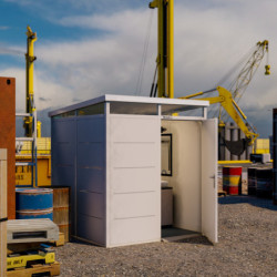 Bureau panneaux modulaires isolé 4m2 Everbox