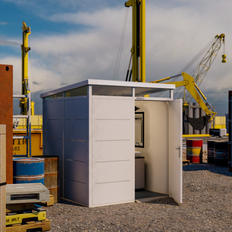 Bureau panneaux modulaires isolé 4m2 Everbox