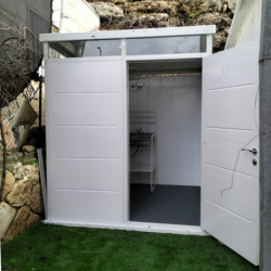 Bureau panneaux modulaires isolé 4m2 Everbox