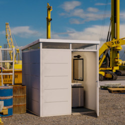 Bureau panneaux modulaires isolé 4m2 Everbox