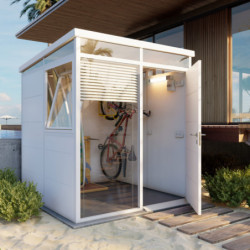 Bureau panneaux modulaires isolé 4m2 Everbox