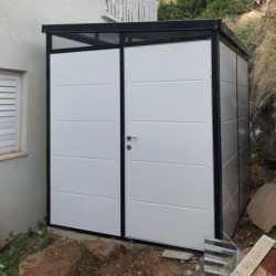 abri panneaux modulaires avec isolation 4m2 Everbox