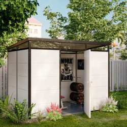 abri panneaux modulaires isolés 6m2 Everbox