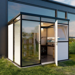 abri panneaux modulaires isolés 6m2 Everbox