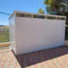 abri panneaux modulaires isolés blanc 8m2 Everbox