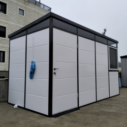 abri panneaux modulaires isolés 8m2 Everbox