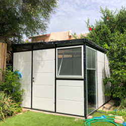 abri panneaux modulaires isolés 9m2 Everbox